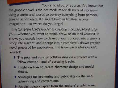 The Complete Idiot`s Guide to Creating a Graphic Novel - Nat Gertler