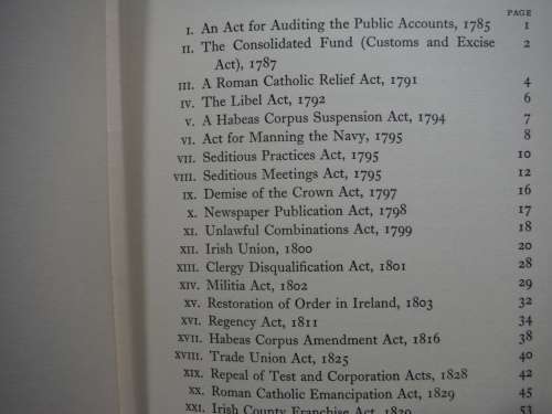 The Law & Working of the Constitution : Documents 1660-1914 - Vol.2 - W.C. Costin - 1952