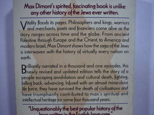 Jews, God and History - Max I. Dimont - Revised and Updated Edition