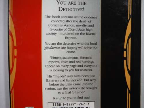 Murder on the Riviera Express - A Mystery Puzzle Book
