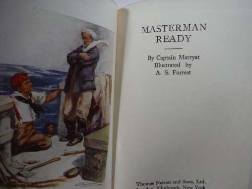 Masterman Ready - Captain Marryat - Circa 1941 Based on Gift inscription Date