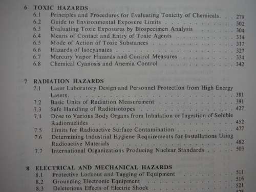 CRC Handbook of Laboratory Safety - 2nd Edition - 1987