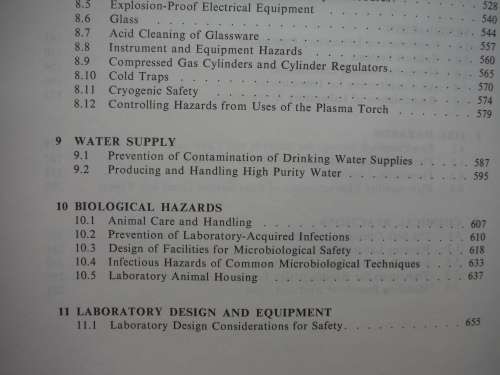 CRC Handbook of Laboratory Safety - 2nd Edition - 1987