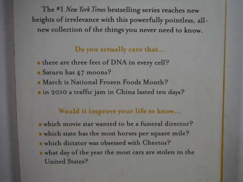 The Super Book of Useless Information - Paperback - Don Voorhees