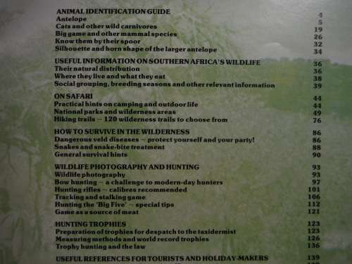 African Wildlife and Safari Guide - Eddie and Nicki Young