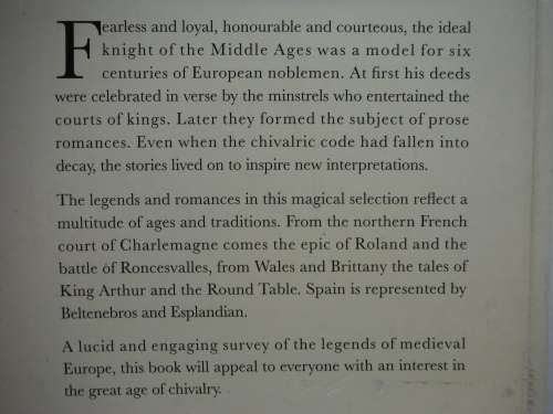 Romance & Legend of Chivalry - Paperback - A.R. Hope Moncrieff