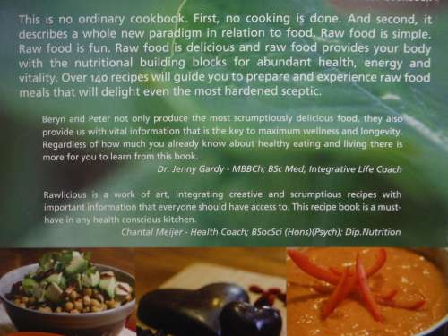 Rawlicious: Delicious Raw Recipes for Radiant Health- Peter & Beryn Daniel (SOFTCOVER)