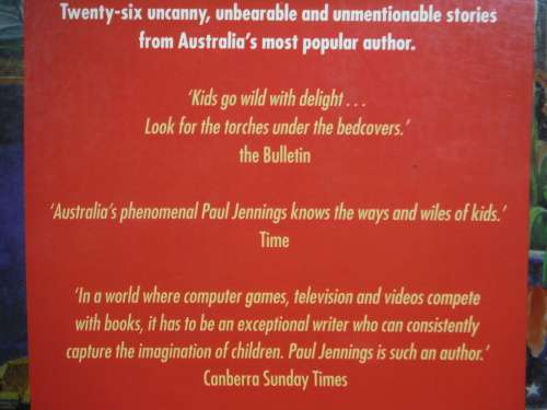 Uncollected Volume Two : Every Story From Uncanny, Unbearable and Unmentionable - Paul Jennings