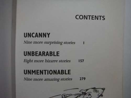 Uncollected Volume Two : Every Story From Uncanny, Unbearable and Unmentionable - Paul Jennings