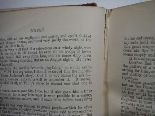 Moths by Ouida - Hardcover - Circa 1890