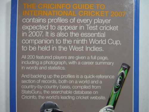 The Cricinfo Guide to International Cricket 2007 - Edited by Steven Lynch