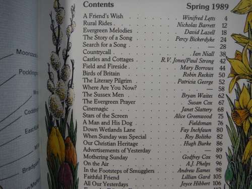 Evergreen : Britain`s Brightest Country Quarterly - 4 Volumes 1989