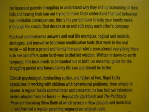 Politically Incorrect Parenting - Paperback - Nigel Latta