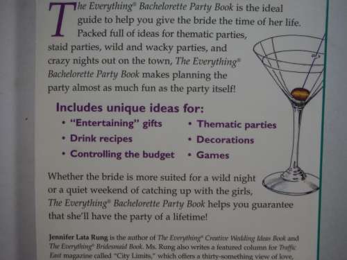 The Everything Bachelorette Party Book - Paperback - Jennifer Lata Rung