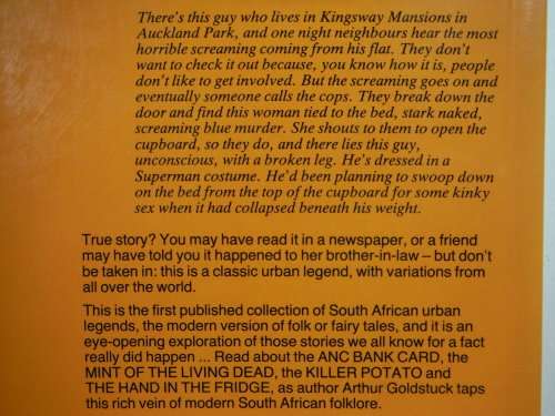The Rabbit in the Thorn Tree : Modern Myths & Urban Legends of South Africa - Arthur Goldstuck