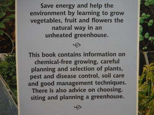 Growing Under Glass Without Using Chemicals - Sue Stickland