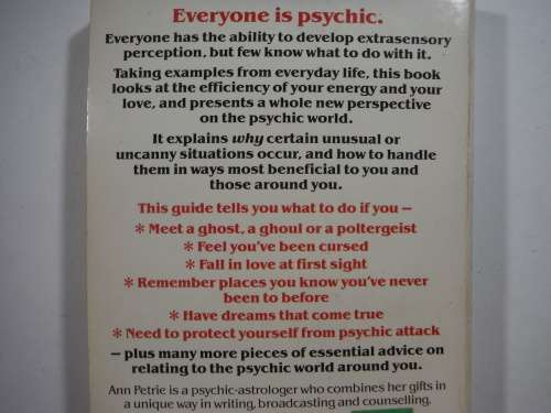Your Psychic World A-Z - Paperback - Ann Petrie - 1984
