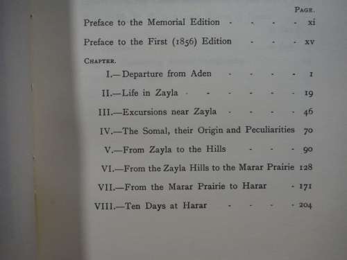 First Footsteps in East Africa or An Exploration of Harar - Captain Sir Richard F. Burton