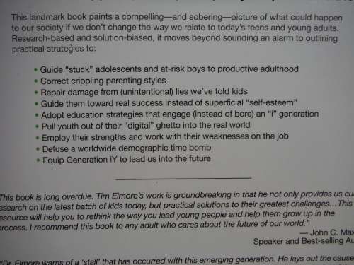 Generation iY : Our Last Chance to Save Their Future - Paperback - Tim Elmore