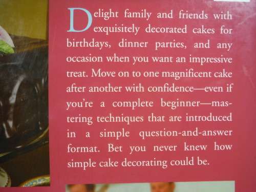 Cake Decorating for the First Time - Softcover - Jaynie Maxfield