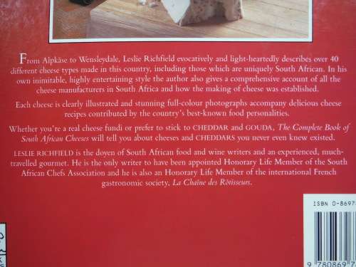 The Complete Book of South African Cheeses - Softcover - Leslie Richfield