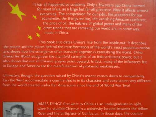 China Shakes the World : The Rise of a Hungry Nation - Paperback - James Kynge
