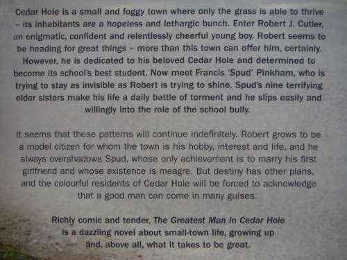 The Greatest Man in Cedar Hole - Paperback - Stephanie Doyon