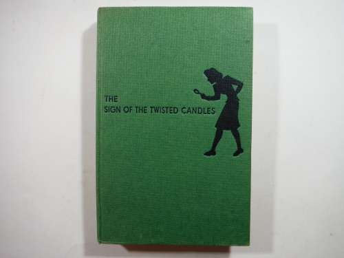 Nancy Drew Mystery Series : The Sign of the Twisted Candles - Carolyn Keene - 1960