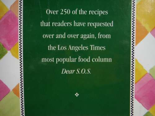 Dear S.O.S.: Thirty Years of Recipe Requests to the Los Angeles Times - Hardcover - Rose Dosti