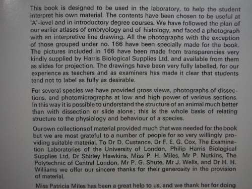 An Atlas of Invertebrate Structure - Hardcover - W.H.Freeman - 1976