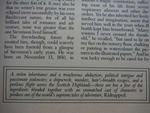 Kidnapped : The Adventures of David Balfour - Reader`s Digest - Robert Louis Stevenson