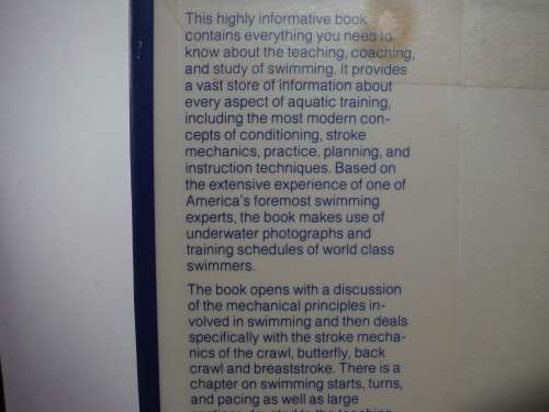 The Science of Swimming - Hardcover - James E. Counsilman