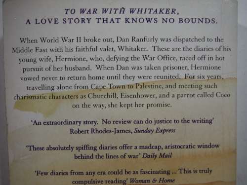To War With Whitaker : The Wartime Diaries of the Countess of Ranfurly 1939-45