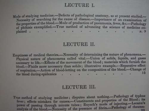 Lectures on the Blood - Hardcover - F.Magendie, M.D. - The Classics of Medicine Library