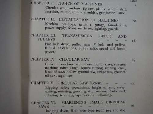 Light Machines for Woodwork - Hardcover - Charles H.Hayward - 1952