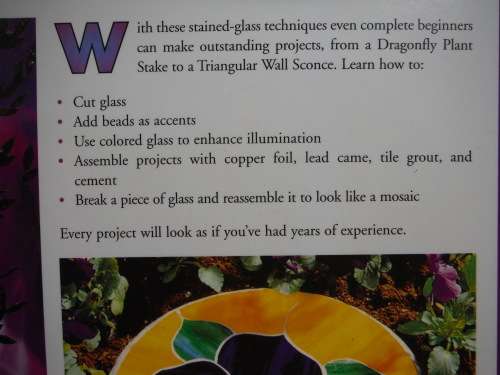 Stained Glass for the First Time - Softcover - Art Glass Originals