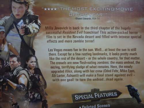 Resident Evil : Extinction - DVD