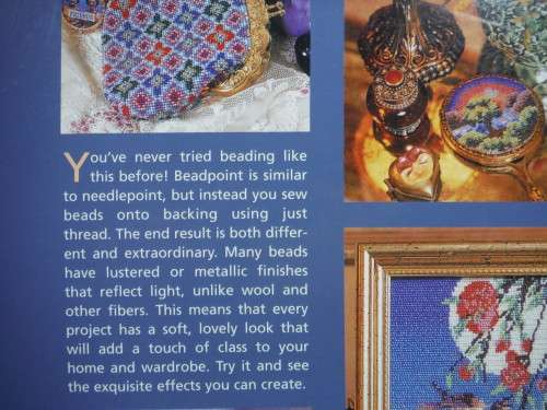 Beadpoint : Beautiful Bead Stitching on Canvas - Softcover - Ann Benson