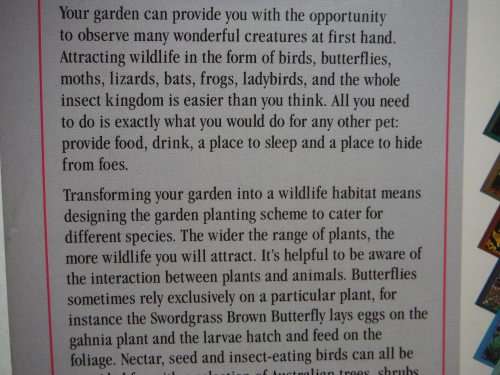 Attracting Wildlife to Your Garden : Lothian Australian Garden Series - Rodger Elliot