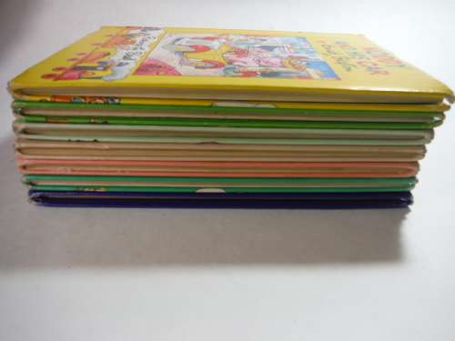 A Lot of 7 Noddy Books - Hardcover - Enid Blyton - Vintage 1950`s