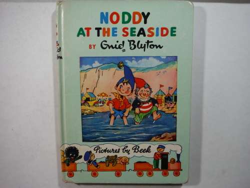 A Lot of 7 Noddy Books - Hardcover - Enid Blyton - Vintage 1950`s