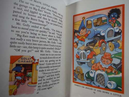 A Lot of 7 Noddy Books - Hardcover - Enid Blyton - Vintage 1950`s