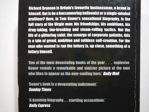 Branson - Paperback - Tom Bower
