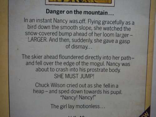 Nancy Drew : Mystery at The Ski Jump - Paperback - Carolyn Keene - 1976