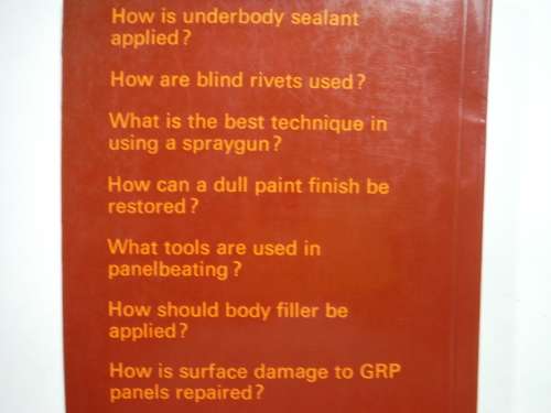 Car Body Care & Repair - Paperback - Joss Joselyn
