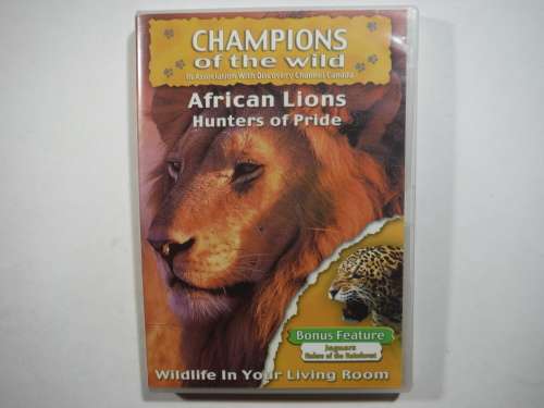 Champions of the Wild : African Lions : Hunters of Pride - DVD