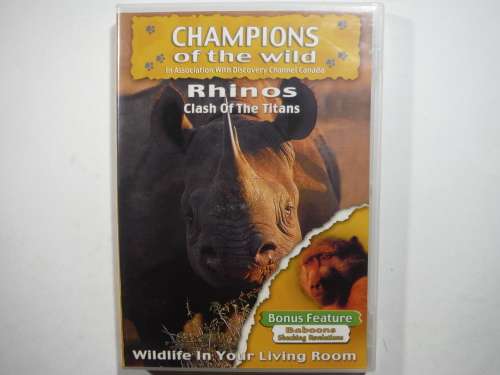 Champions of the Wild : Rhinos : Clash of the Titans - DVD