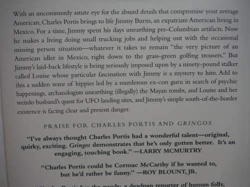 Gringos - Paperback - Charles Portis
