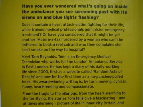 Blood, Sweat and Tea : Real-Life Adventures in an Inner-City Ambulance