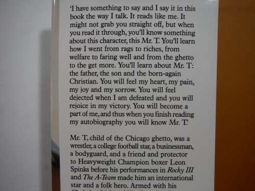 Mr. T : An Autobiography by Mr. T - Hardcover - 1985